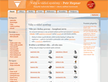 Tablet Screenshot of hepnar.cz